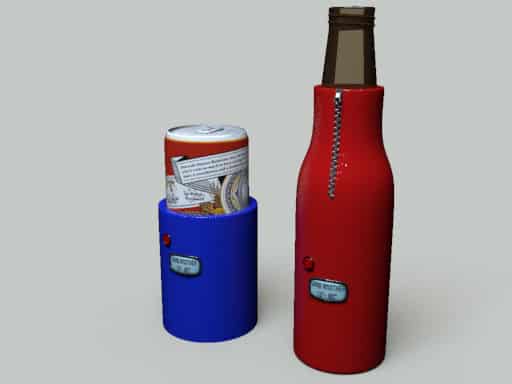 Beverage Sleeve With Temperature Gauge