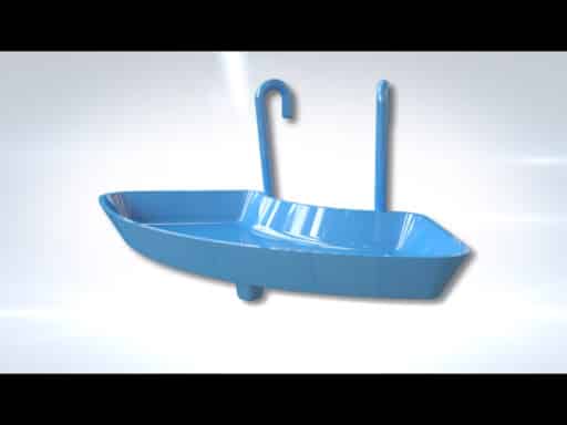 Beverage Cup Side Shelf Attachment