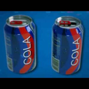 Beverage Can with Integral Tab Lifter