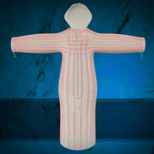 Bathrobe with Heating Elements