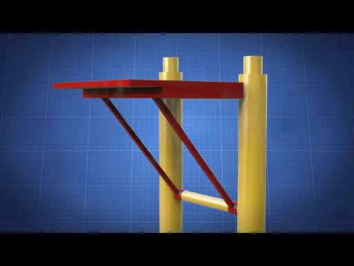 Baker Scaffold Tool Rest