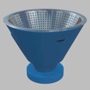 Attachable Funnel with Internal Strainer