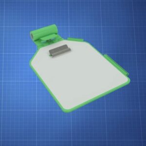 Attachable Dry Erase Shopping List