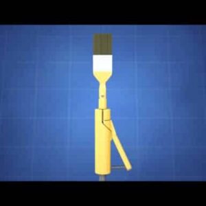 Adjustable Swivel Based Paintbrush Pole