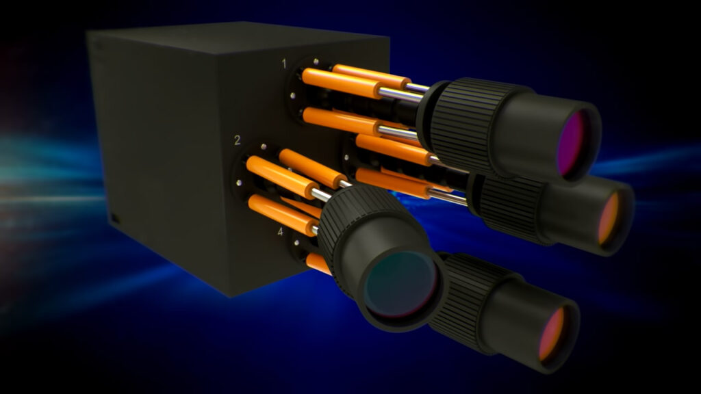 Video Camera with Multiple Data Input