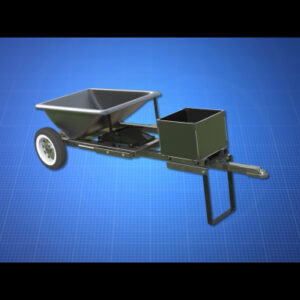 E-Z Wheelbarrow Hitch