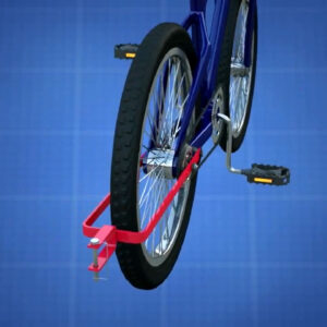 Towing Frame for a Bicycle