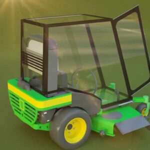 Air Conditioning Accessory for Riding Mower