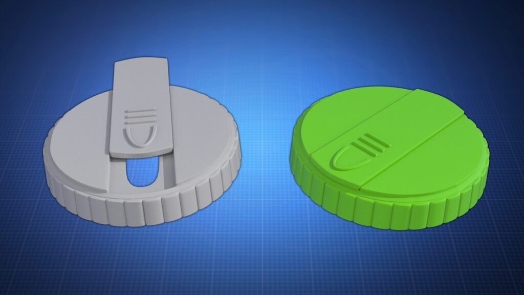 Lid with Sliding Opening