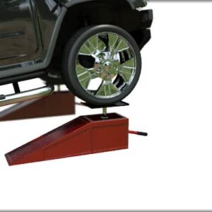 Car Ramp with Lifting Mechanism