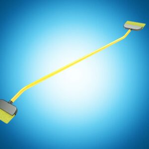 Sponge with Integrated Brush and Handle