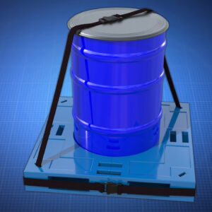 Secure Single and Double Barrel Pallet System