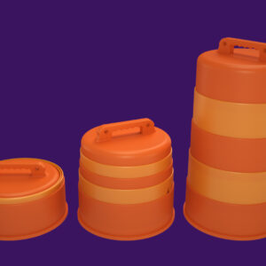 Collapsible Construction Cone