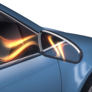 Automobile Mirror Cleaning Device