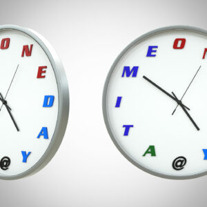 One Day @ A Time Clock