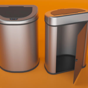 Easy Unload Garbage Can