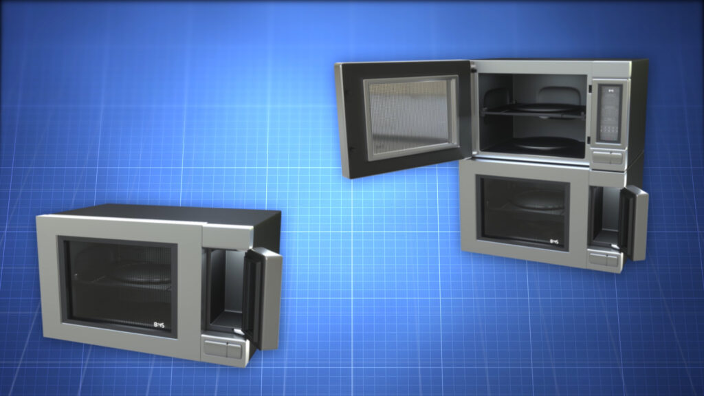 Multi-Chamber Microwave Cooking Appliance