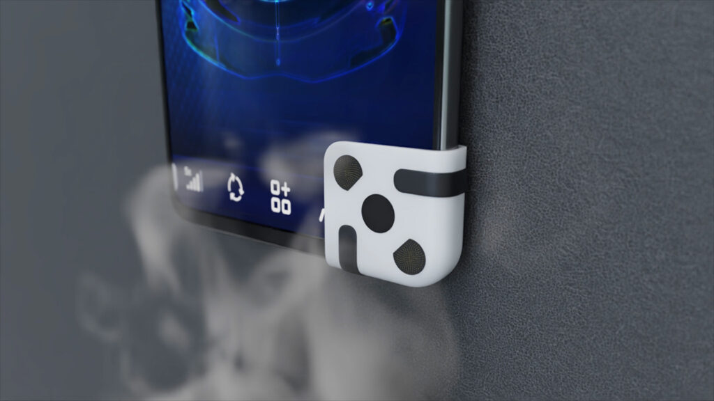 Smoke Detection Attachment Device