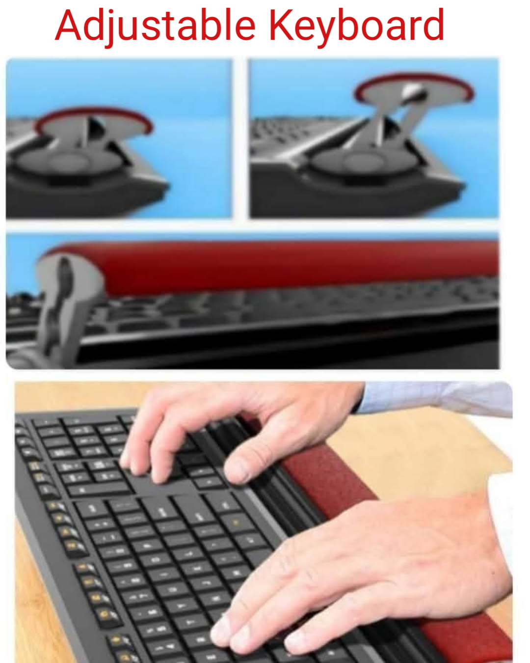 Adjustable Mouse & Keyboard